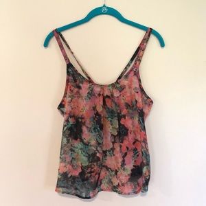 Decree Floral Tank Top